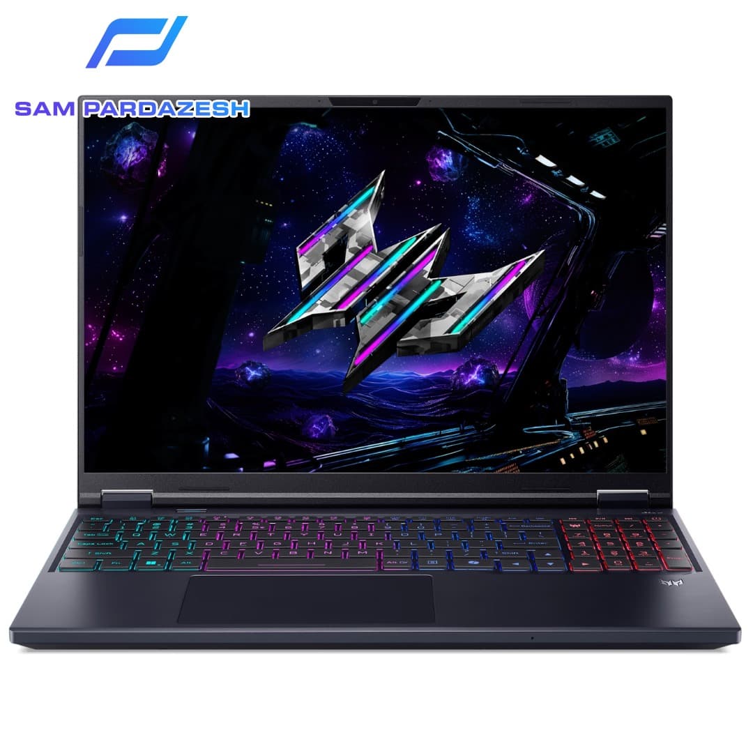لپ تاپ گیمینگ ایسر 16 اینچی Acer Predator Helios Neo Ai PHN16 Core Ultra 9 275HX 64GB DDR5 2TB SSD 8GB RTX5060