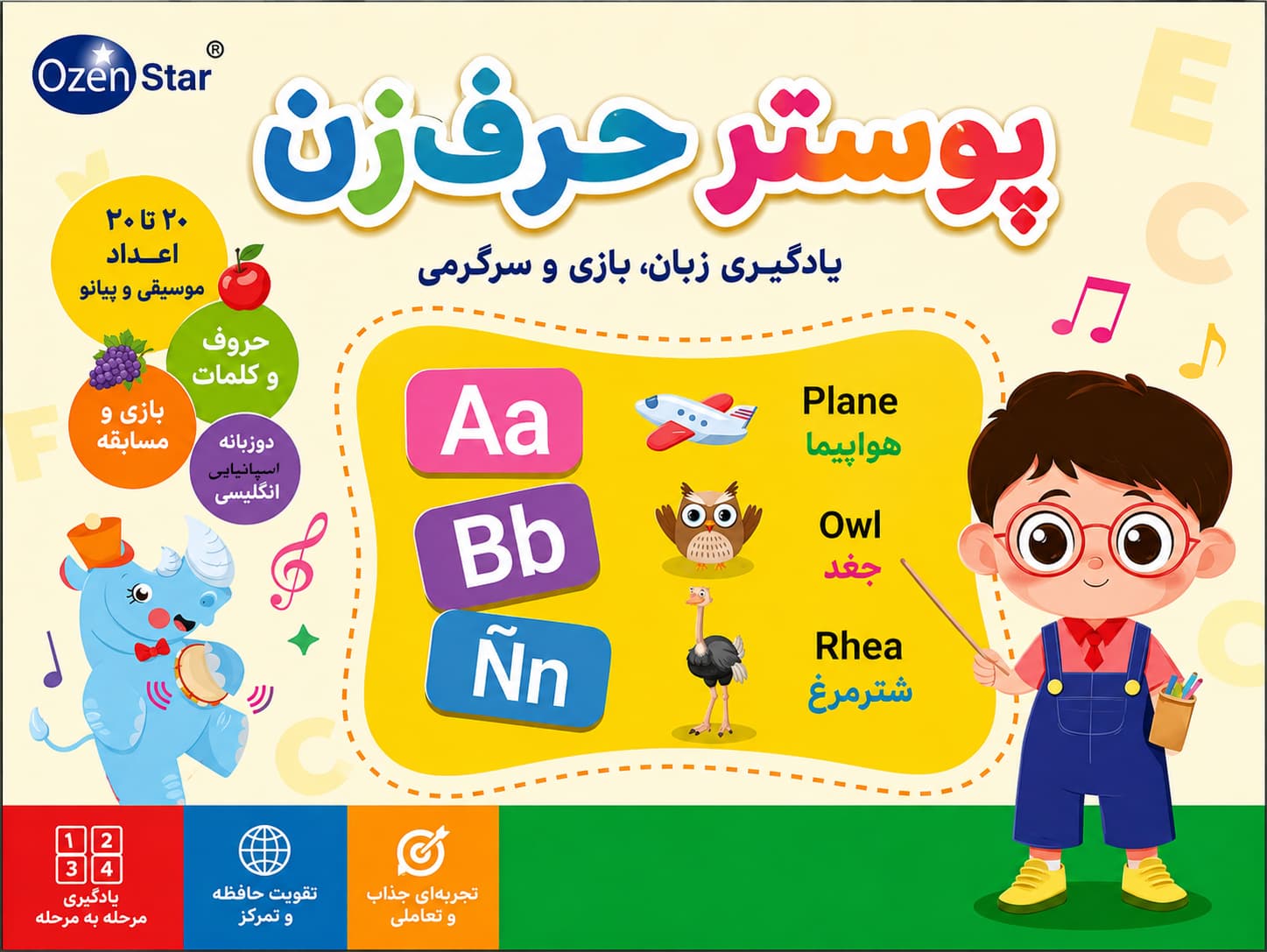 پوستر سخنگو موزیکال