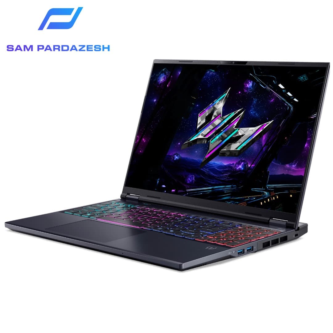 لپ تاپ گیمینگ ایسر 16 اینچی Acer Predator Helios Neo Ai PHN16 Core Ultra 9 275HX 48GB DDR5 2TB SSD 8GB RTX5060 — تصویر ۸