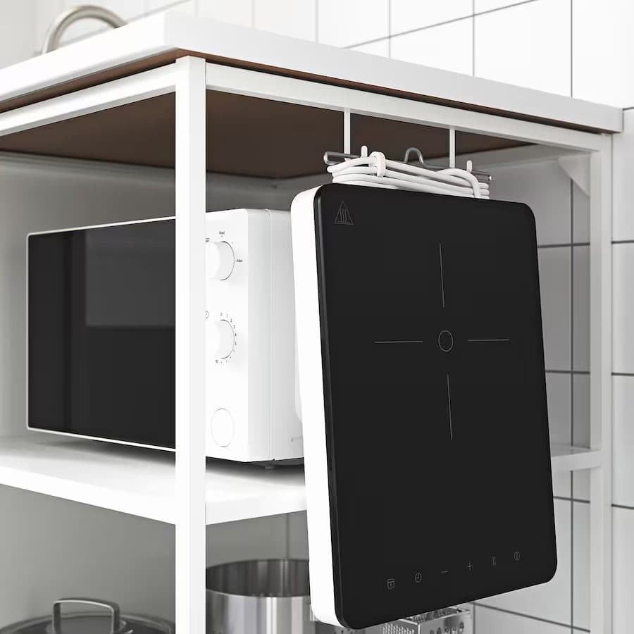 شلف دیواری ایکیا ENHET سفید 40x60x75 سانتی متر — تصویر ۷
