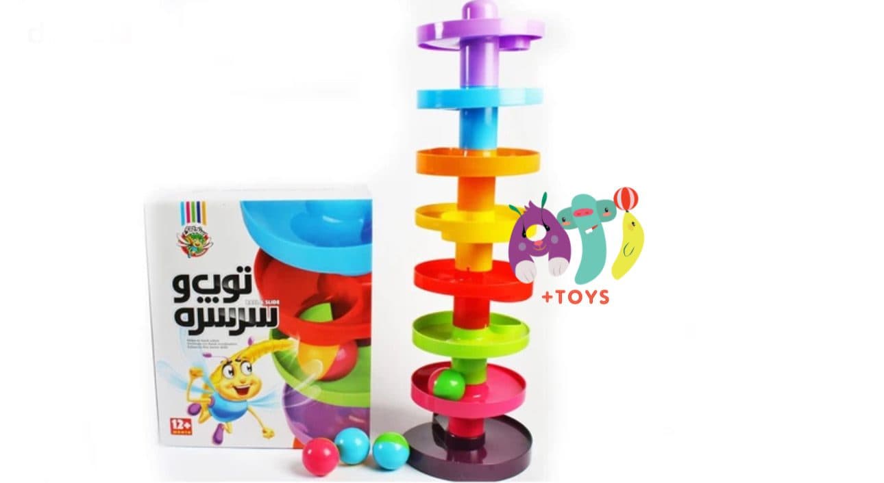 بازی توپ و سرسره 8 طبقه