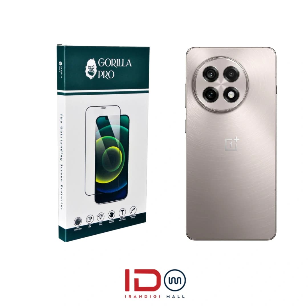 گلس و محافظ هیدروژلی (شفاف) بدنه گوشی وان پلاس مدل OnePlus 13R