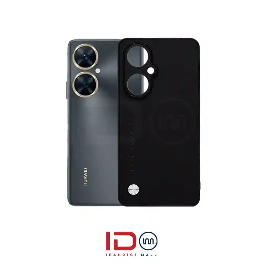قاب چرمی لاکچری گوشی هواوی مدل HUAWEI NOVA 11i برند CODE رنگ مشکی — تصویر ۲
