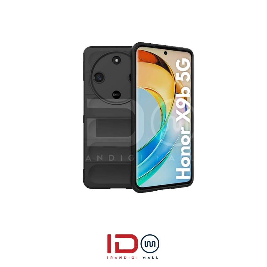 قاب سیلیکونی گوشی آنر Honor X9B مدل Magic Shield رنگ مشکی