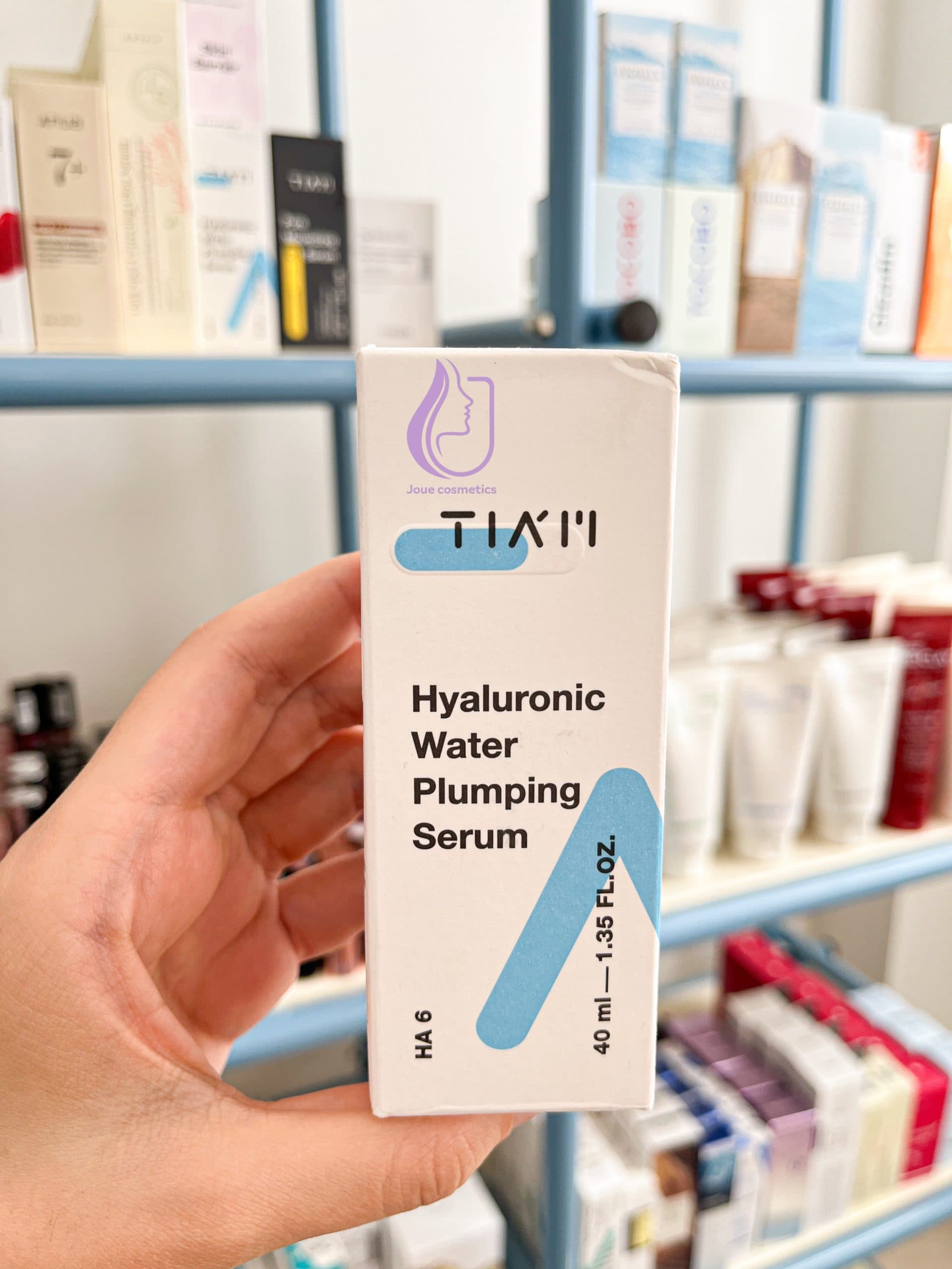 سرم آبرسان هیالورونیک اسید تیام مدل Hyaluronic Water Plumping Serum حجم 40 میل