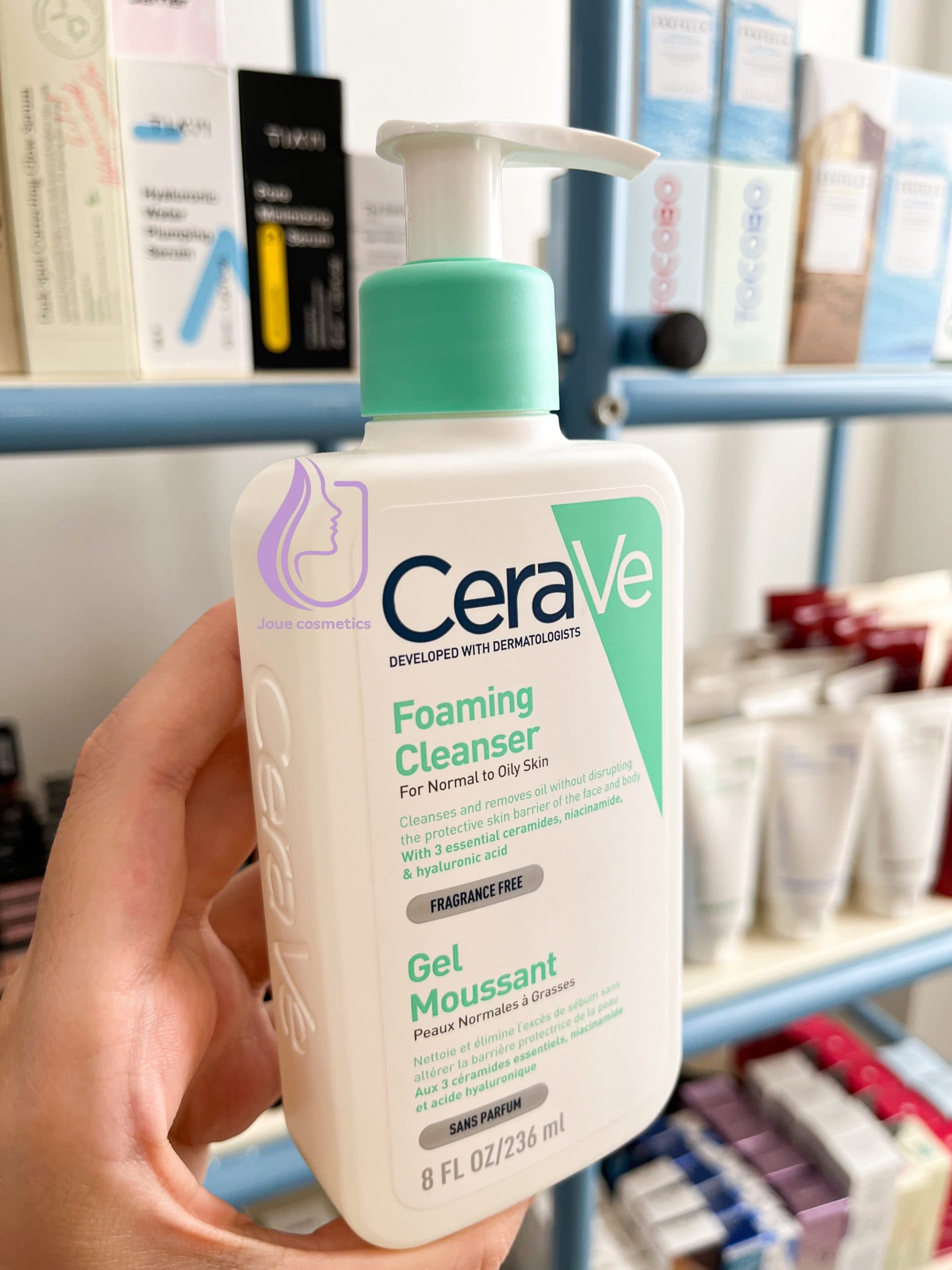 شوینده فومینگ سراوی مخصوص پوست نرمال و چرب حجم 236 میل CeraVe Foaming Cleanser