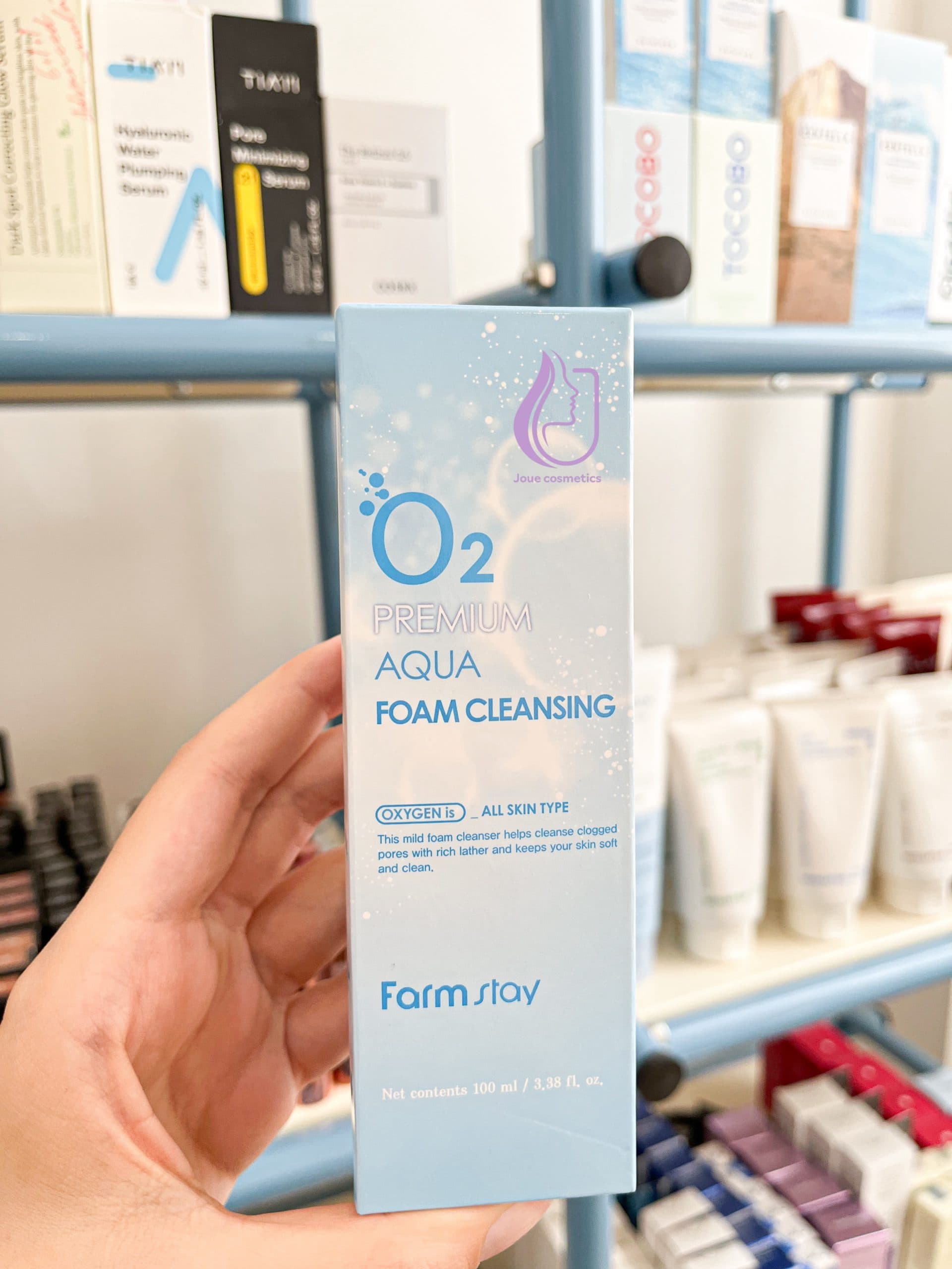 فوم شوینده فارم استی مدل O2 PREMIUM AQUA
