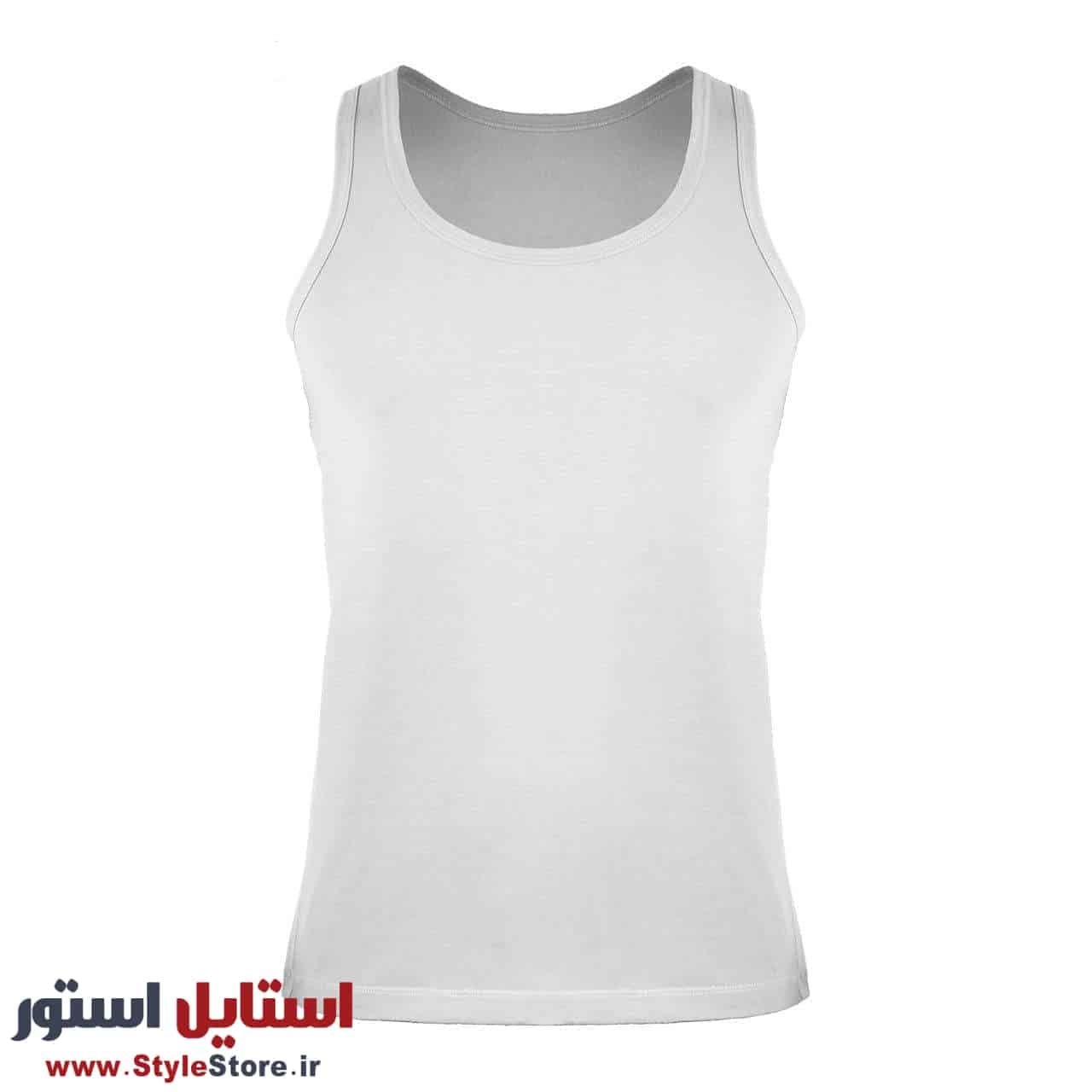 زیرپوش رکابی نخی نیکو مدل تابستانی سفید