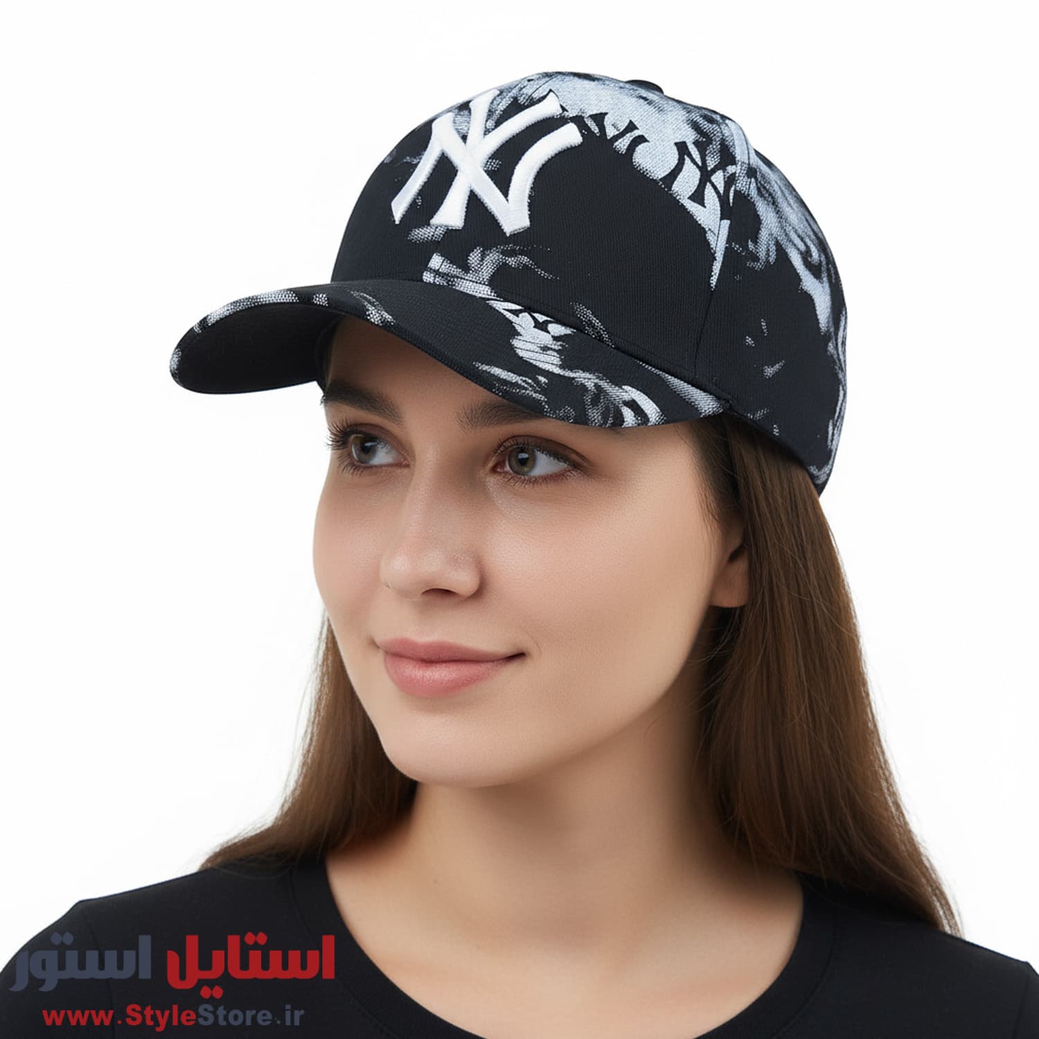 کلاه کپ مدل NY-SMOKE کد 1162 — تصویر ۲