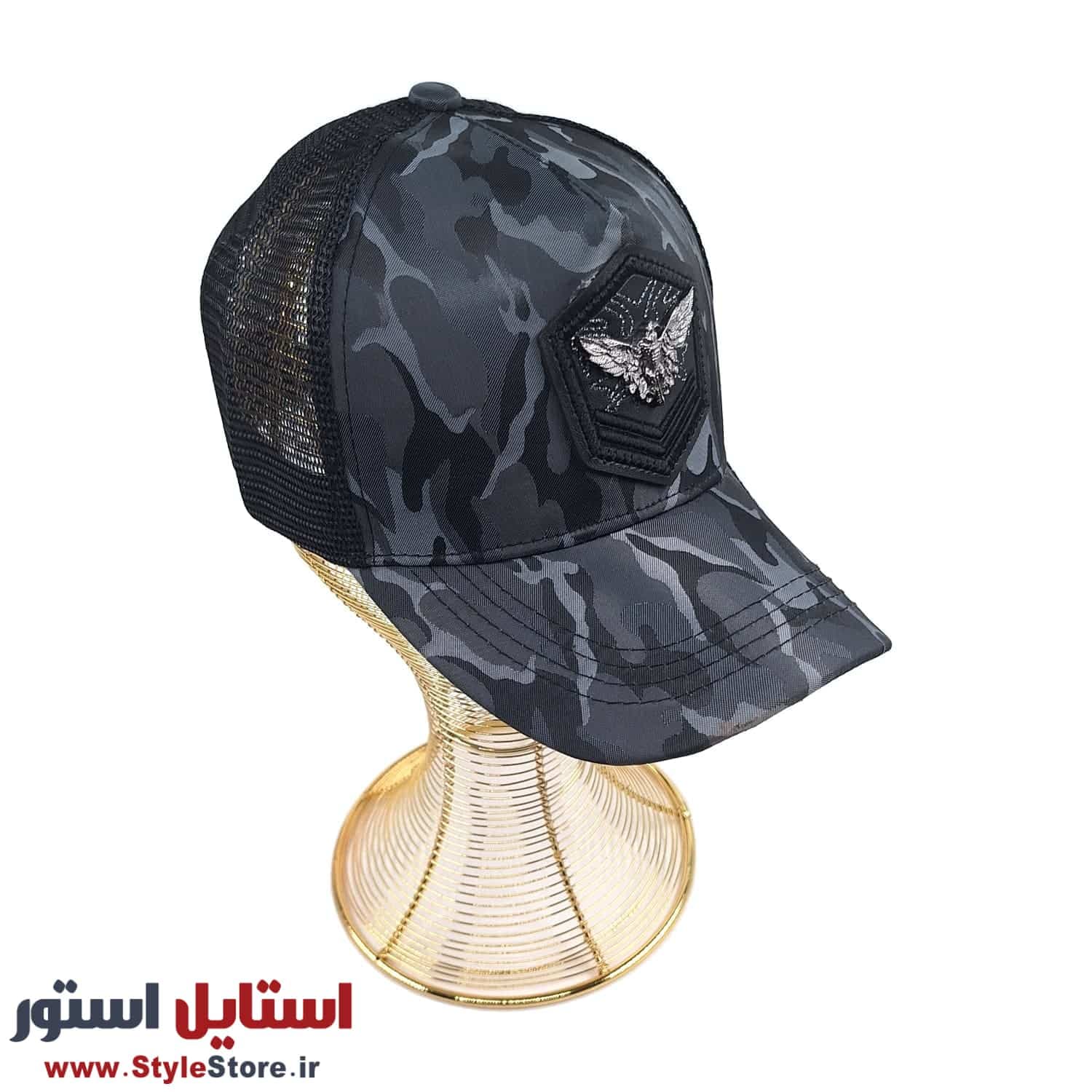 کلاه کپ مدل عقاب فلزی کد 1332 — تصویر ۱۲