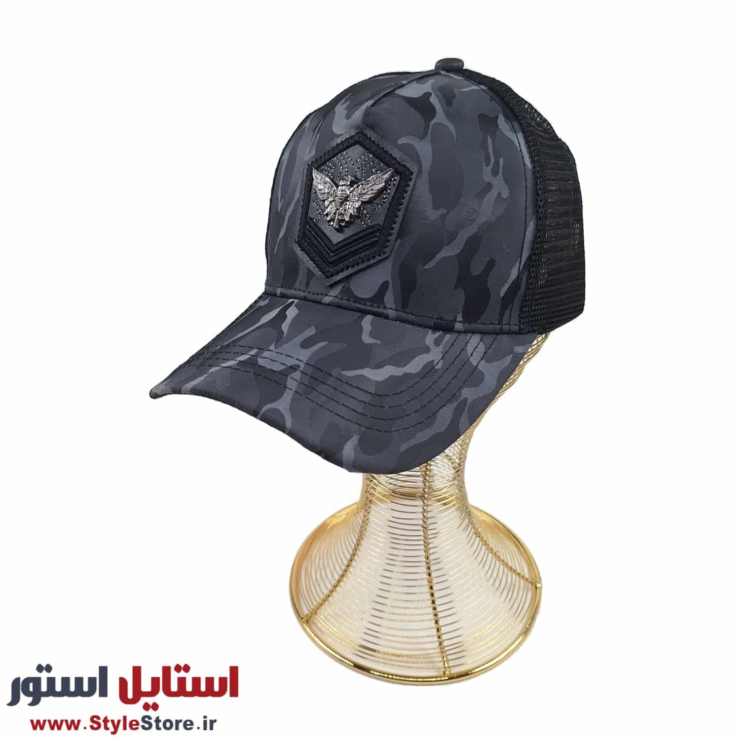 کلاه کپ مدل عقاب فلزی کد 1332 — تصویر ۱۰