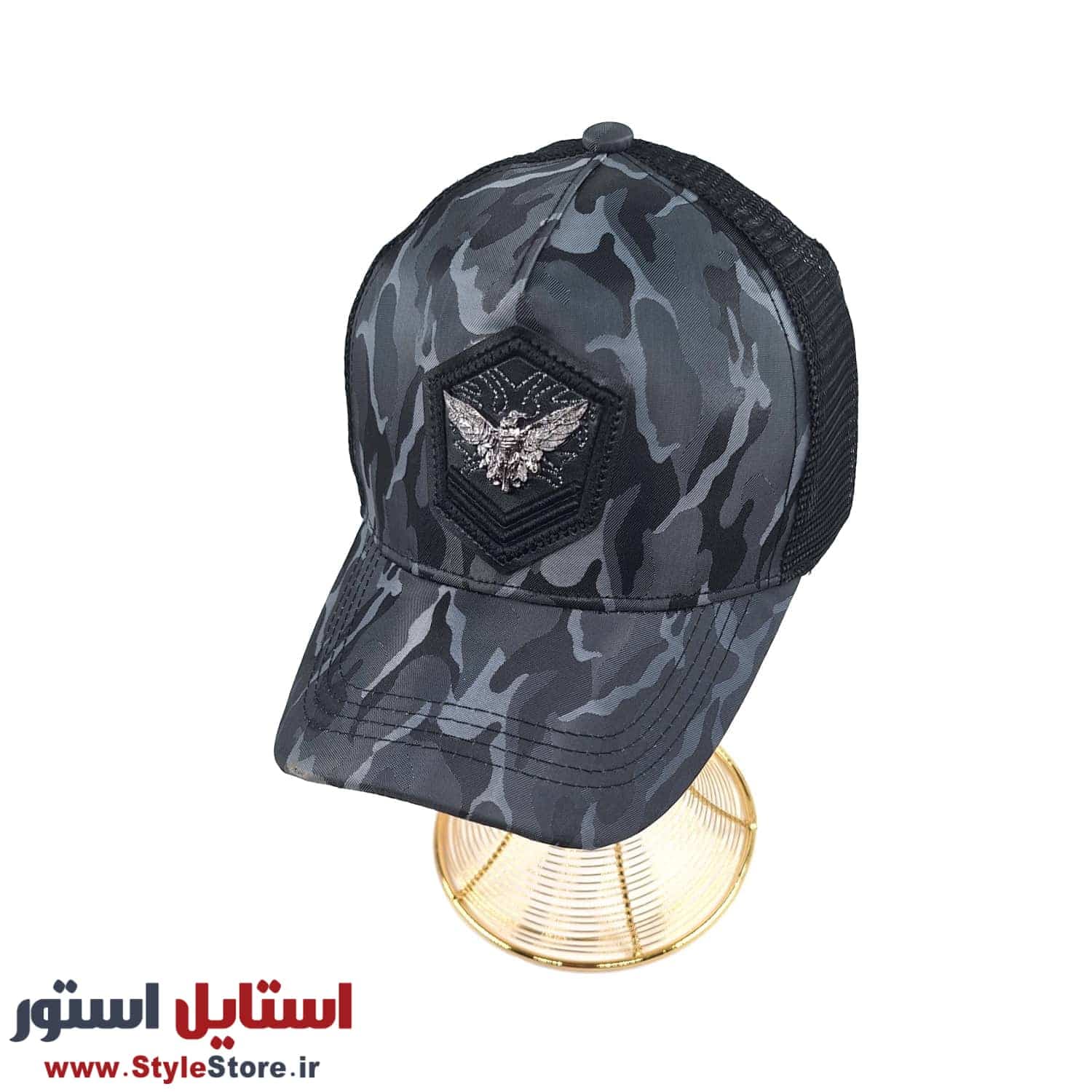 کلاه کپ مدل عقاب فلزی کد 1332 — تصویر ۱۱