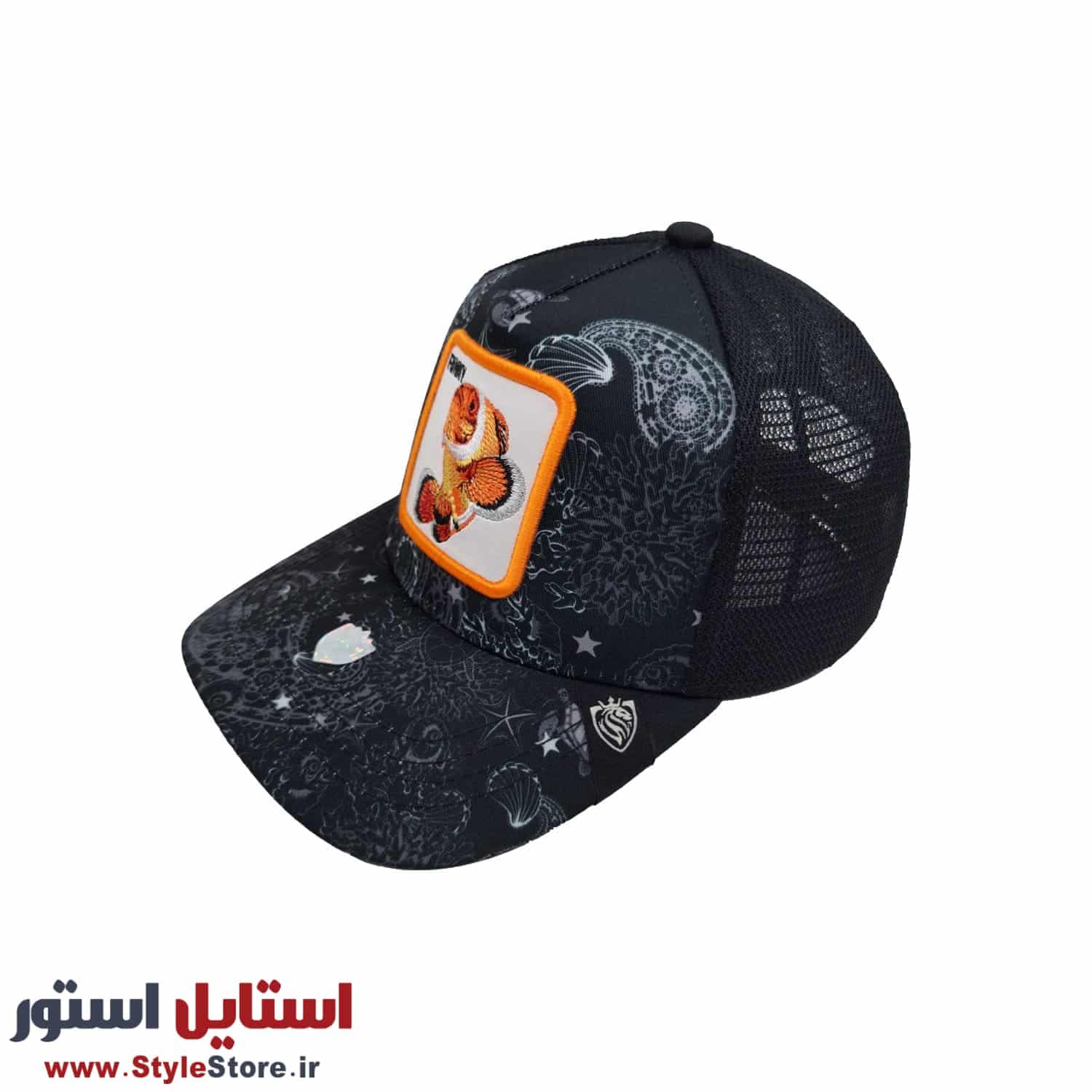 کلاه کپ طرح ماهی کد 1609