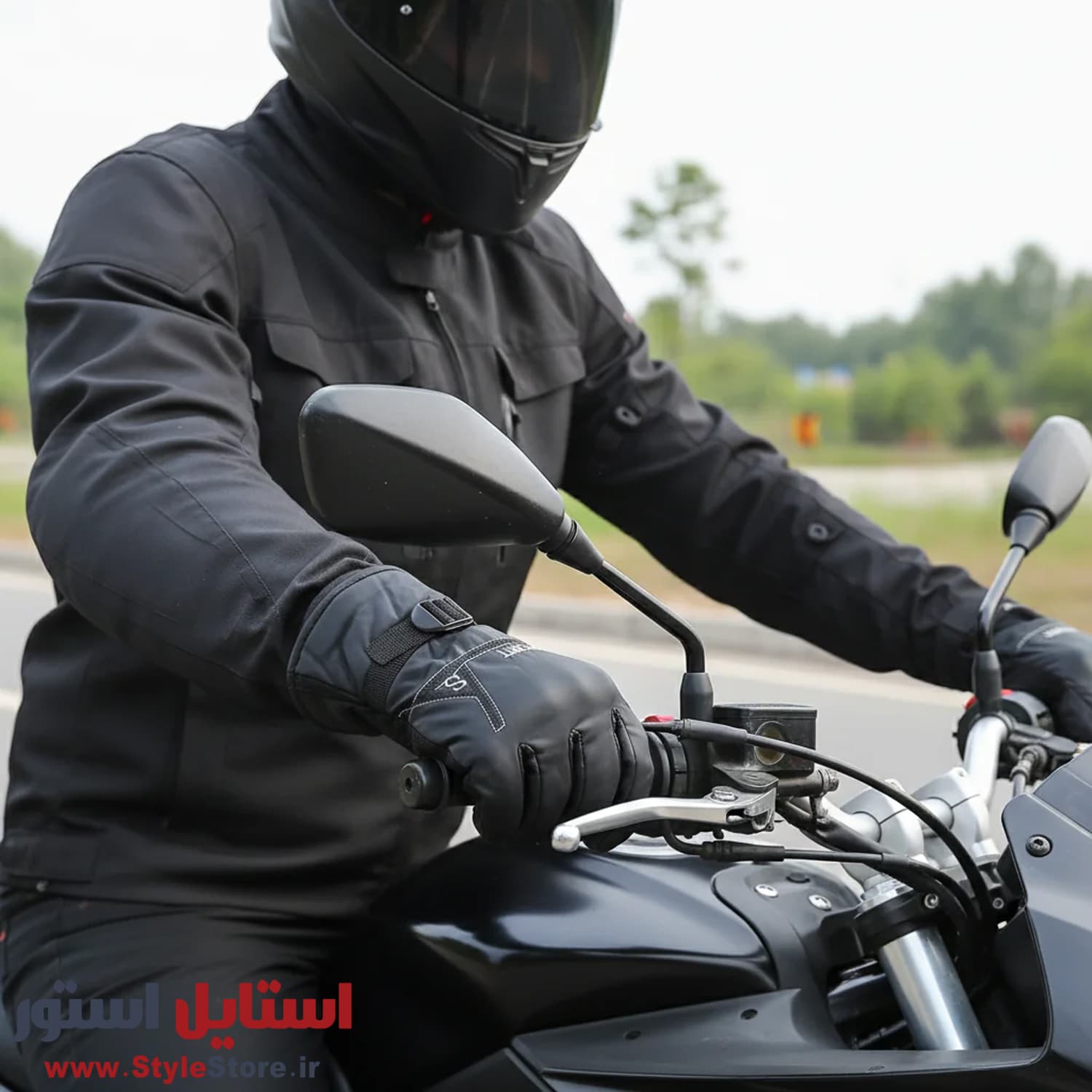 دستکش موتورسواری مدل S-Sport کد 2044 — تصویر ۲