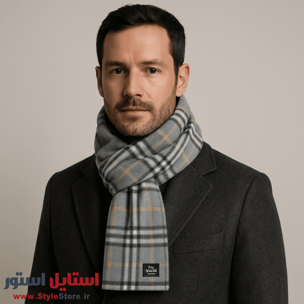 شال گردن مردانه سیلکا مدل پلار کد 1535