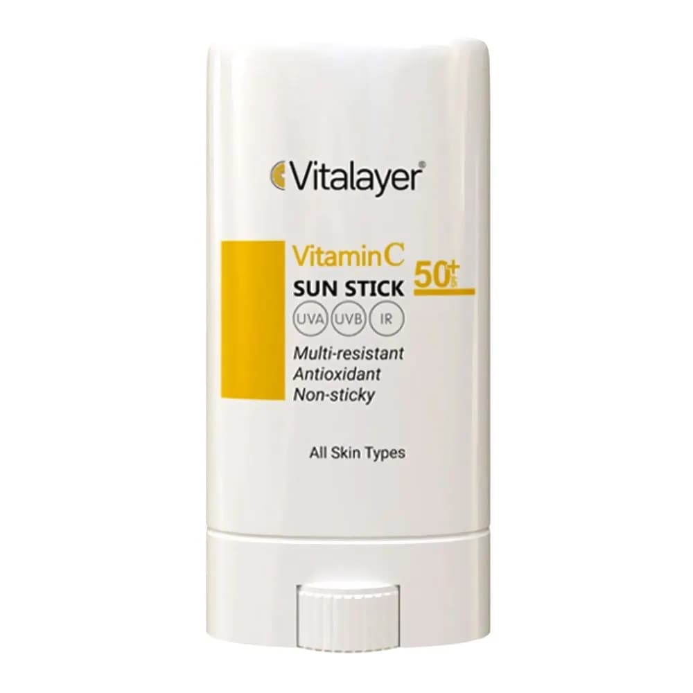 ضد آفتاب استیکی ویتامین C ویتالیر SPF50 مناسب انواع پوست