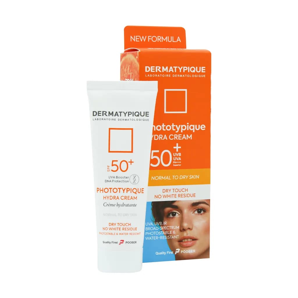 ضد آفتاب بی رنگ فتوتیپیک پوست خشک SPF50 درماتیپیک Dermatypique — تصویر ۲