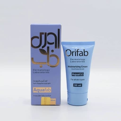 کرم آبرسان پوست اوری فاب Orifab حاوی هیالورونیک اسید