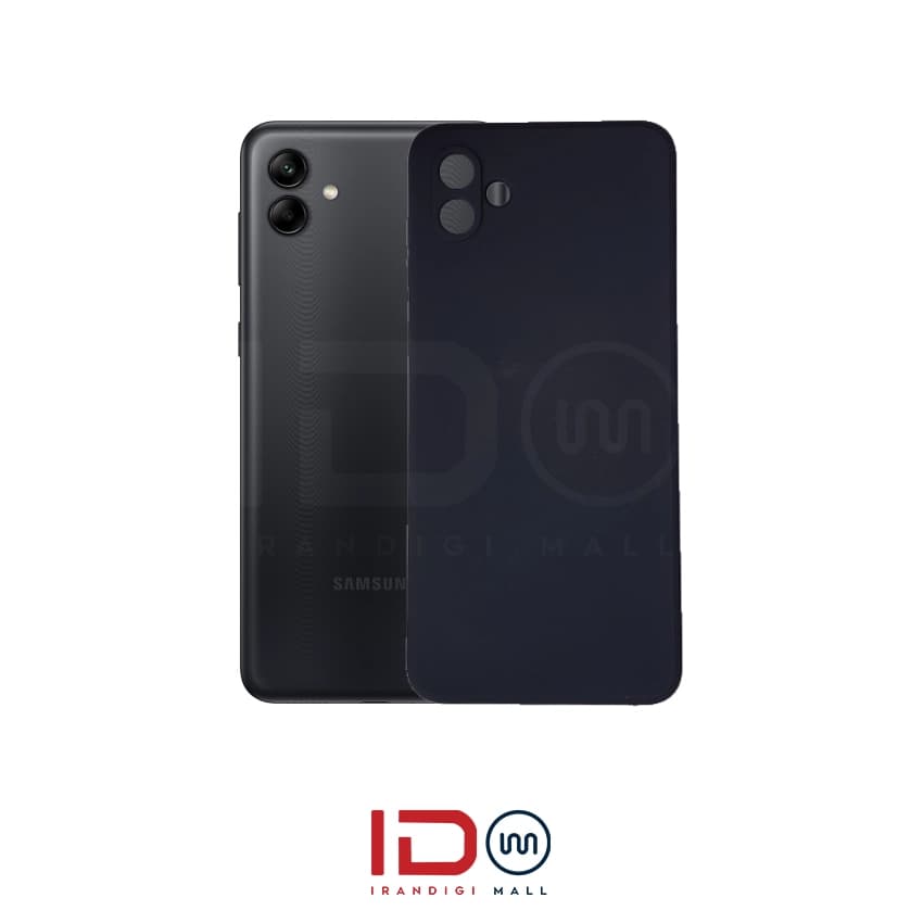 قاب سیلیکونی گوشی سامسونگ مدل GALAXY A04 رنگ مشکی