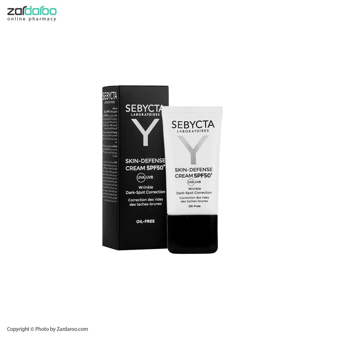 کرم ضدآفتاب ضد چروک و لک SPF50 سبیکتا Sebycta — تصویر ۴