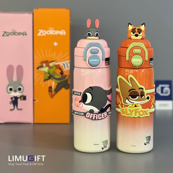 تراول ماگ دیزنی اصل طرح زوتوپیا دوحالته (zootopia disney)- کد 0418 — تصویر ۱۰