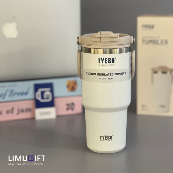 تراول ماگ تایسو دسته دار طرح پاستلی 750 میل -Tyeso کد 0368 — تصویر ۴