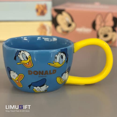 ماگ دیزنی دونالد (Donald Duck) سرامیکی فانتزیٍ آبی – کد 0325