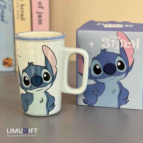 ماگ سرامیکی دیزنی استیچ آبی (Stitch)- کد 0293 — تصویر ۷