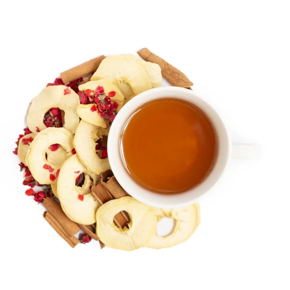 دمنوش ترکیبی سیب و دارچین