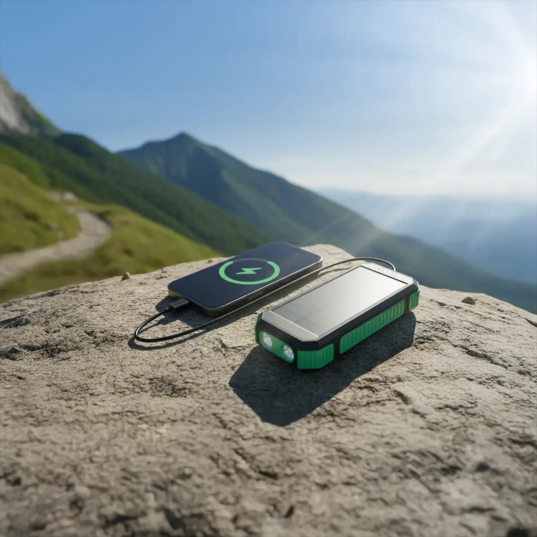 پاوربانک Solar Flex ظرفیت 20000 میلی آمپری گرین لاین Green Lion Solar Flex 20000mAh Power Bank — تصویر ۱۱
