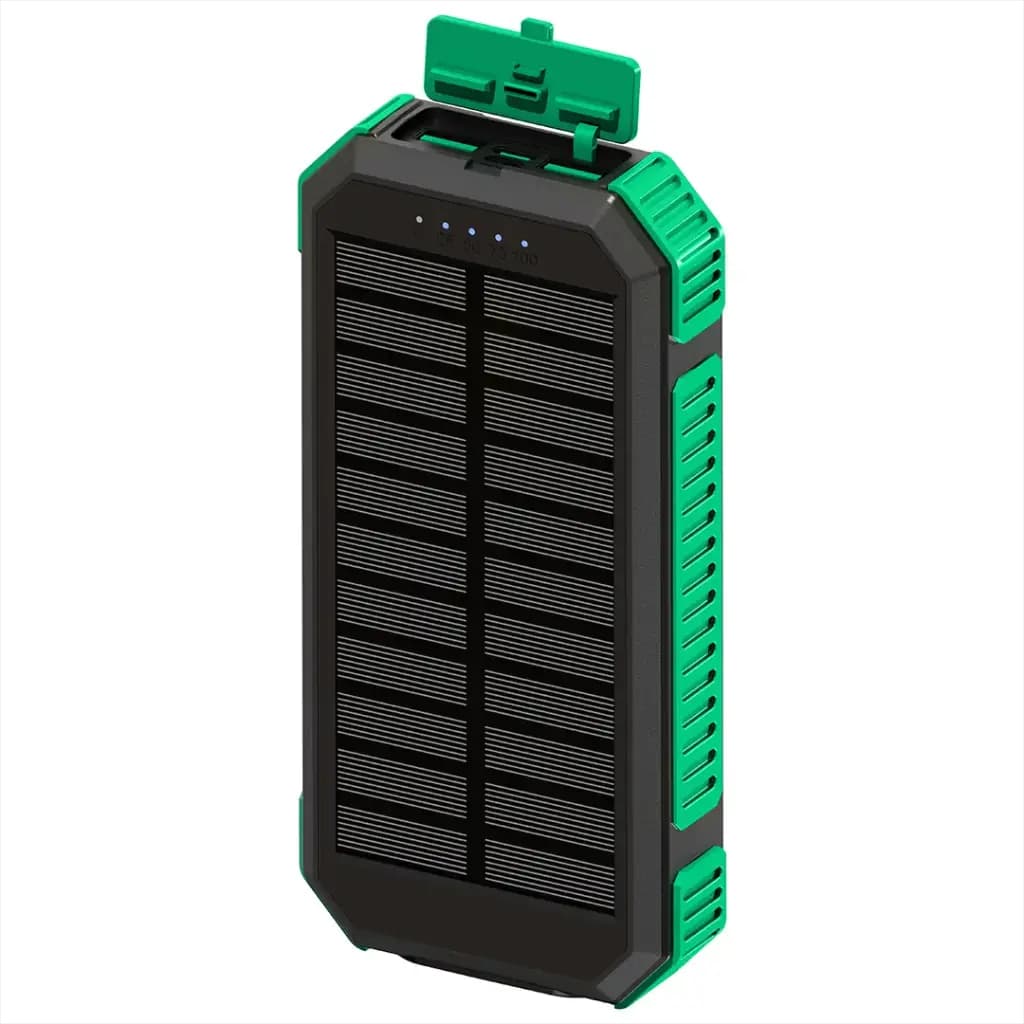 پاوربانک Solar Flex ظرفیت 20000 میلی آمپری گرین لاین Green Lion Solar Flex 20000mAh Power Bank — تصویر ۵