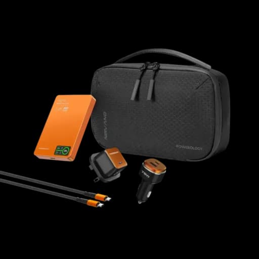 پک مسافرتی قدرتمند ۵ کاره Nirvano پاورولوژی Powerology Nirvano 5-In-1 Power Travel Kit