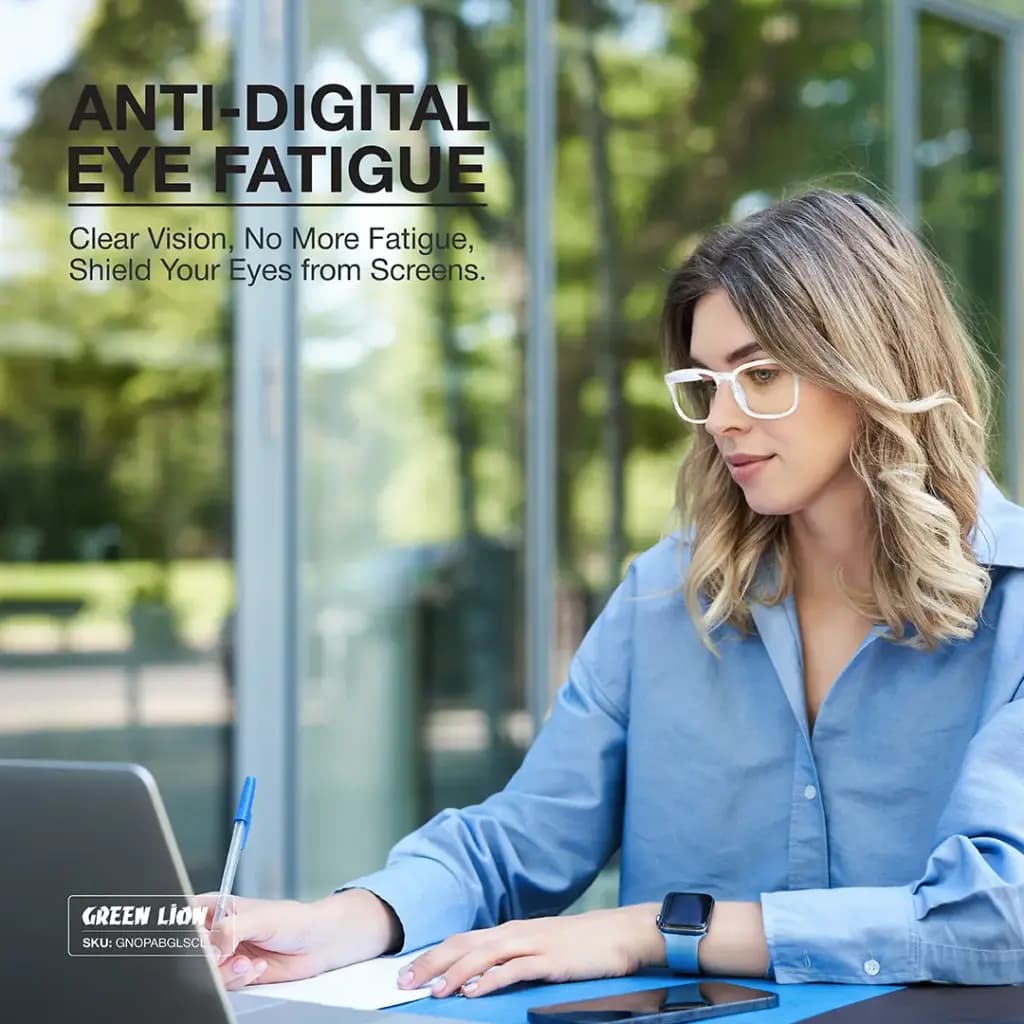 عينک محافظ چشم اوپتيكس گرين لاين Green Lion Optix Anti Blue Light Eyewear — تصویر ۸