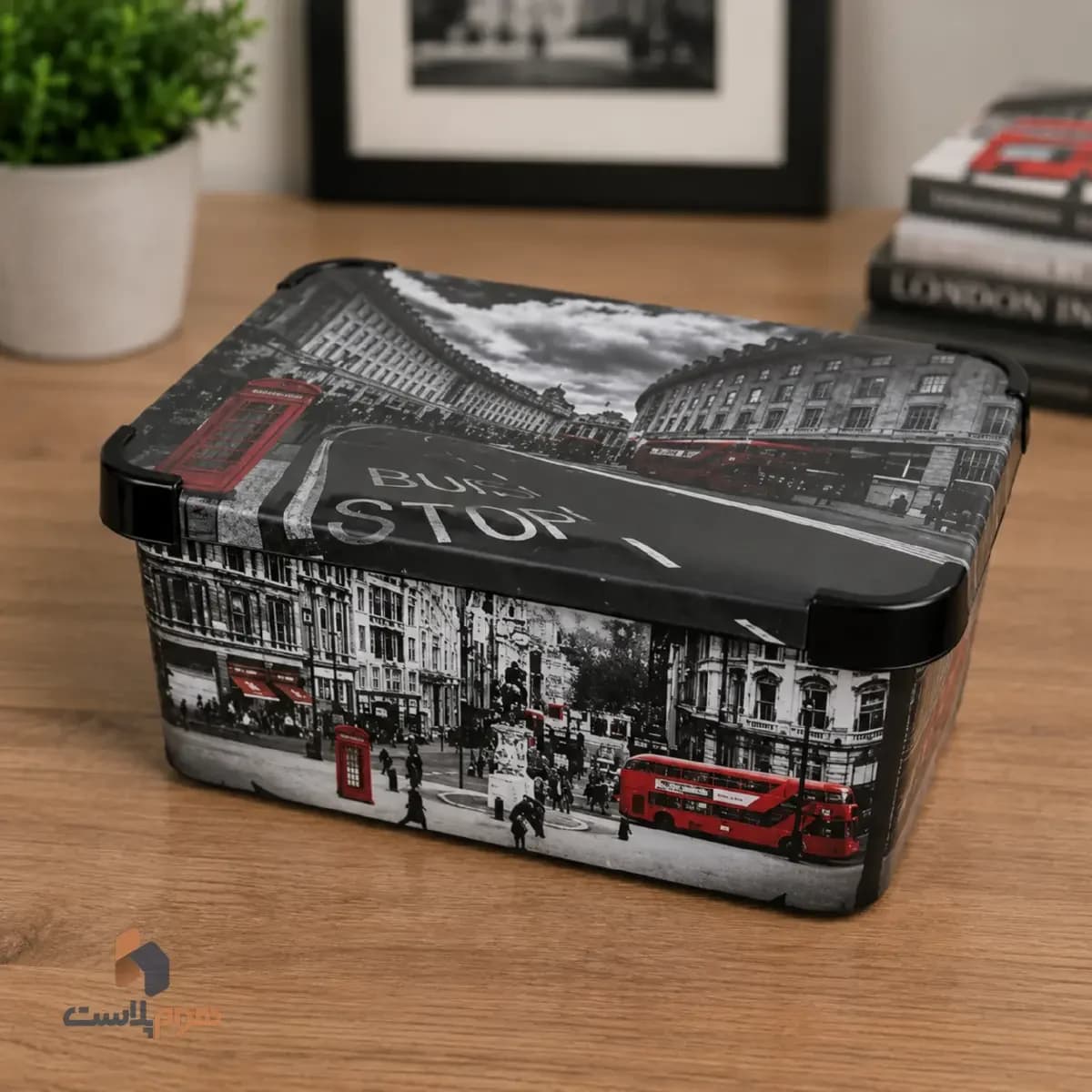 باکس چاپدار سایز ۲ پلاستیکی — تصویر ۲