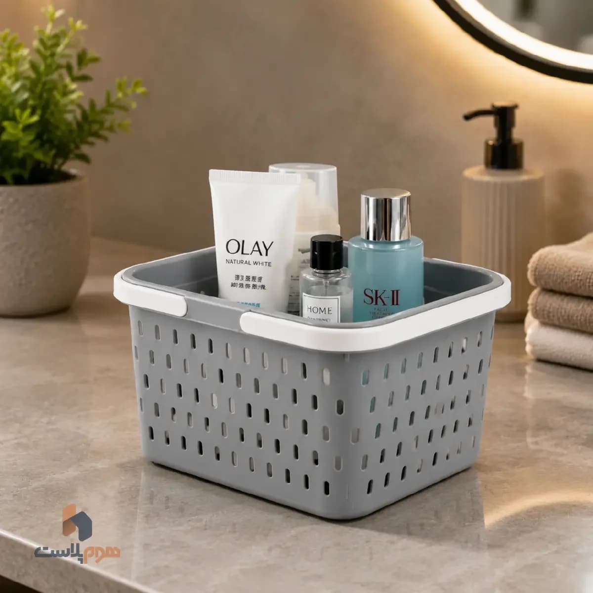 سبد خرید آراز سایز ۳ پلاستیکی — تصویر ۲