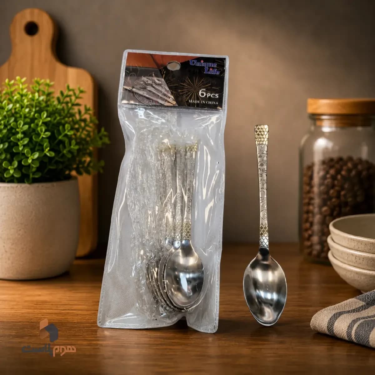 قاشق چايی نقره ای اعلا — تصویر ۲