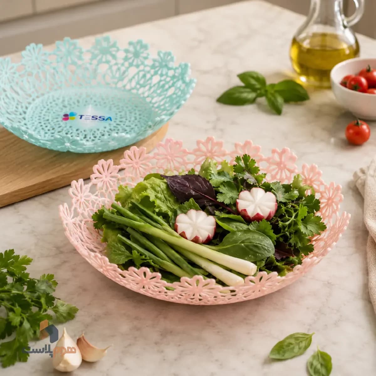 سبد سبزی 6 عددی ترگل