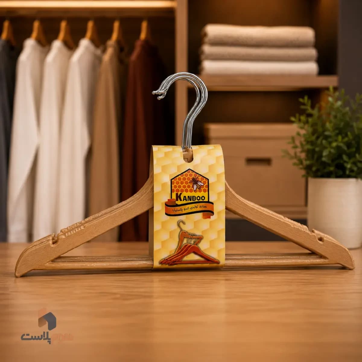چوب لباس طرح چوب بزرگ — تصویر ۲