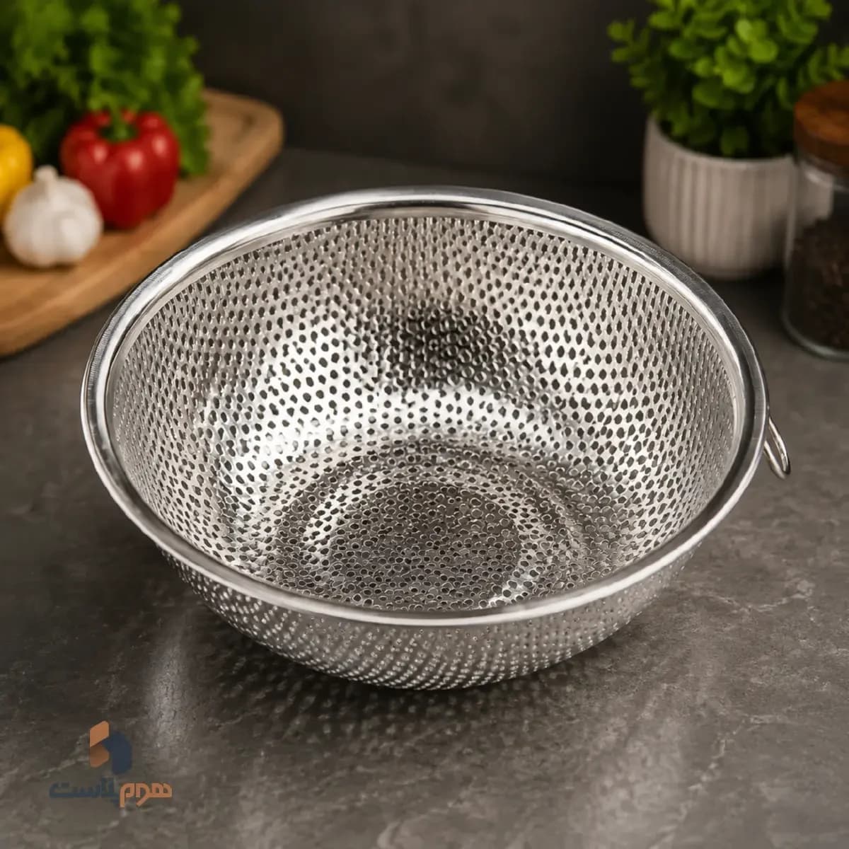 تفالهگیر استیل سینک آشپزخانه — تصویر ۲