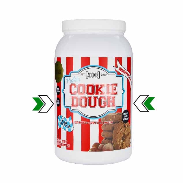 پروتئین کازئین کوکی دو ادونیس – Adonis Protein Cookie Dough Casein Protein 1kg — تصویر ۷