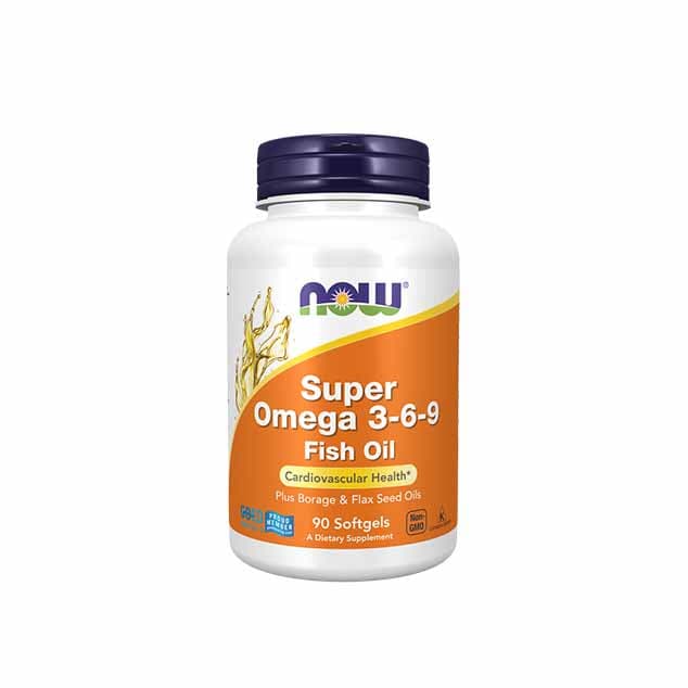 سوپر امگا ۳-۶-۹ ناو – NOW Super Omega 3-6-9 Fish Oil 90 Softgels