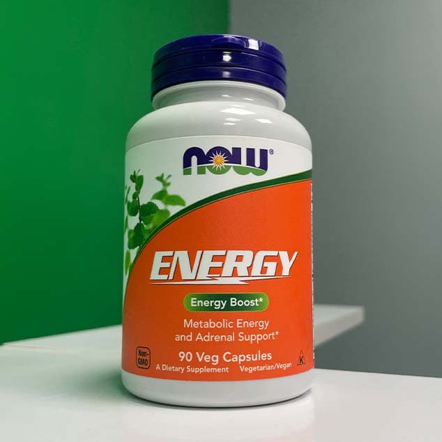 قرص افزایش انرژی ناو – NOW Energy 90 Veg Caps — تصویر ۱۲
