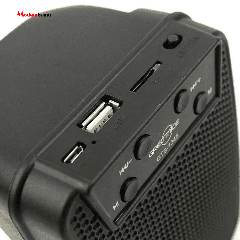 اسپیکر بلوتوثی قابل حمل گریت نایس مدل GTS-1345 — تصویر ۷