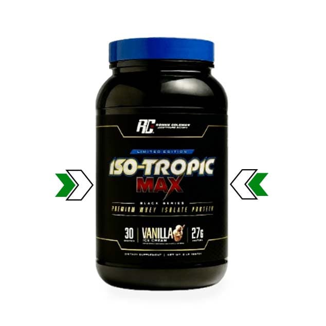 پروتئین وی ایزوله رونی کلمن – RC Iso Tropic Max Isolate Whey 1Kg — تصویر ۷