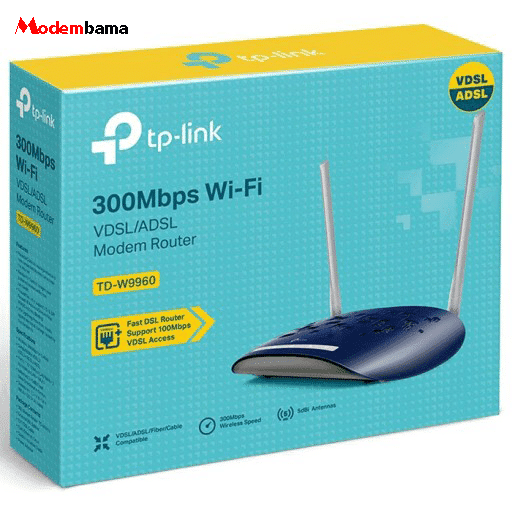 سبد همکاری مودم ADSL2+/VDSL ( مودم یوتل V301 + مودمTPLINK 9960) — تصویر ۹