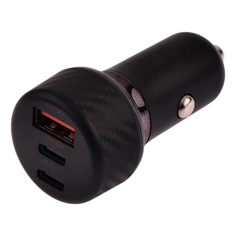 شارژر فندکی 60 وات سه پورت اکسیژن مدل AC-06