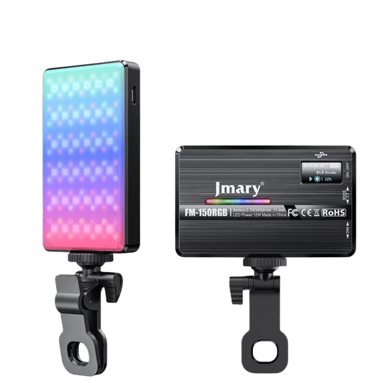 نور ثابت ال ای دی جیماری مدل فلت Jmary FM-150 RGB — تصویر ۱۱