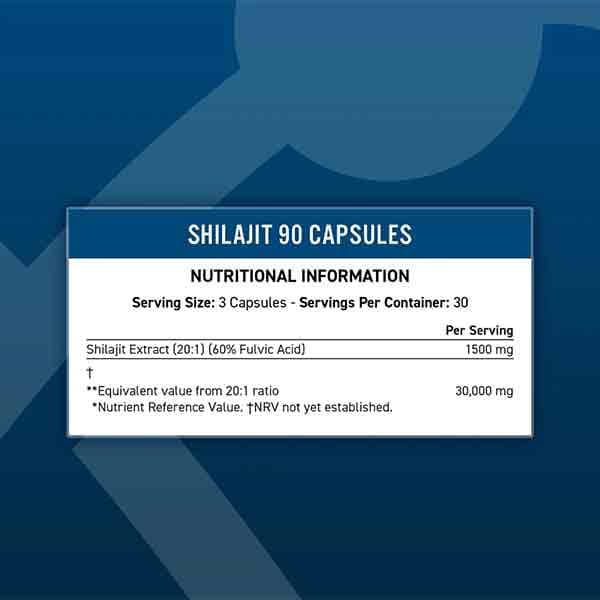 شیلجیت اپلاید نوتریشن – Applied Nutrition Shilajit 90Caps — تصویر ۹
