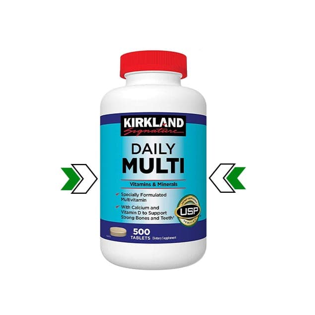 مولتی ویتامین روزانه کرکلند سیگنچر – KIRKLAND Daily Multi 500Tab — تصویر ۳