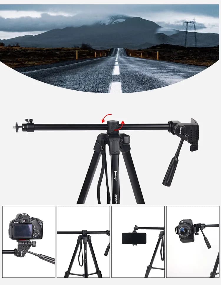 سه پایه جیماری Jmary Tripod KP-2209 — تصویر ۶
